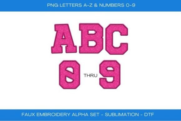 Review: Fuchsia Lace Faux Embroidery Alpha Set