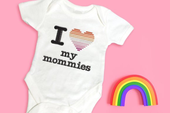 Review: I Heart My Mommies LGBT Embroidery Design