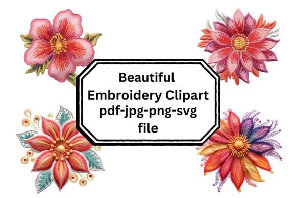 Reviewing Beautiful Embroidery Clipart for Etsy Shops