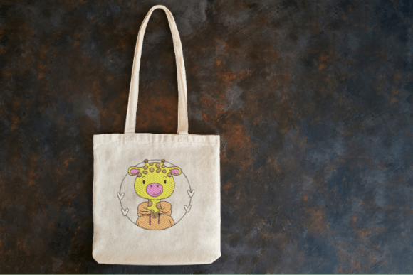 Reviewing the Giraffe Digital Embroidery Design