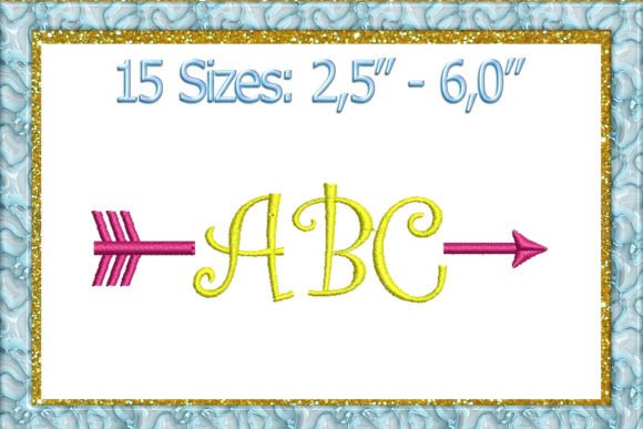 Reviewing the Split Arrow Machine Embroidery Design