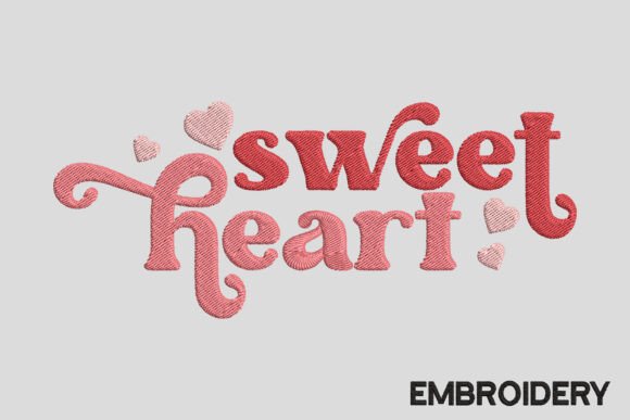 Reviewing Valentine Sweet Heart Embroidery Design for Etsy Shops
